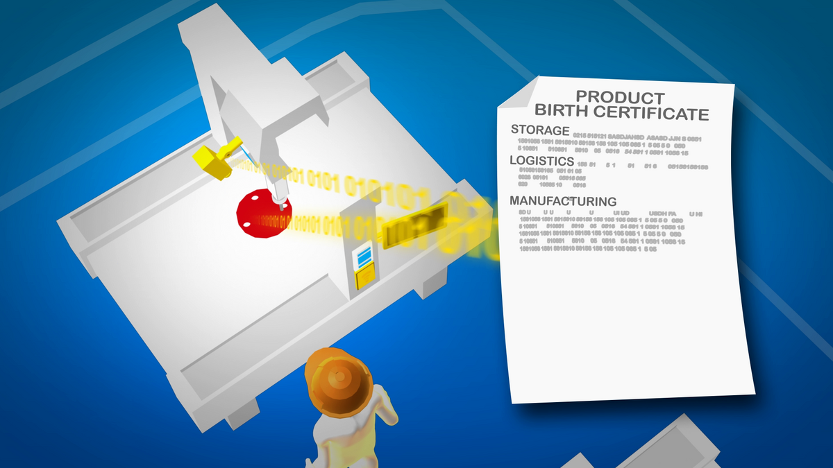 A complete birth certificate of the product - EMANS