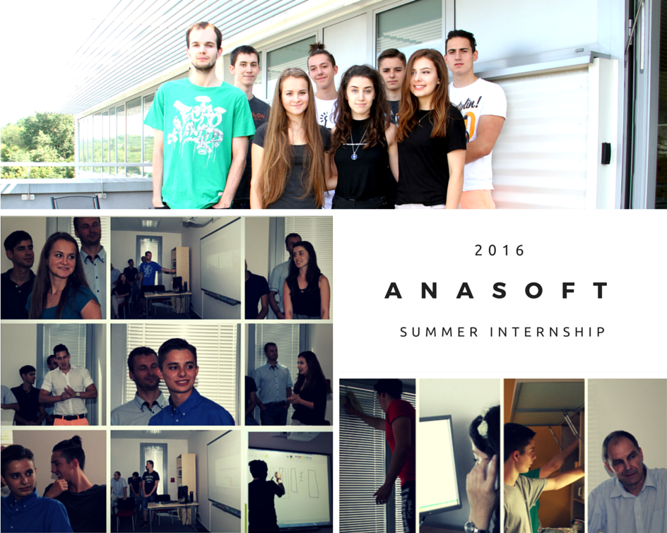 ANASOFT Summer Internship - prvá letná stáž