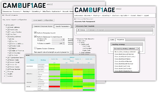 Camouflage Data Masking