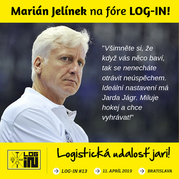 Marián Jelínek, Logistické fórum LOG-IN 2019