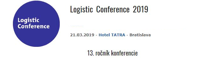 Prihláška na konferenciu Logistic Conference 2019