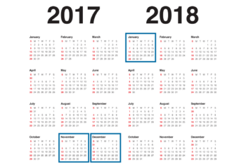 GDPR - harmonogram príprav november 2017 - január 2018